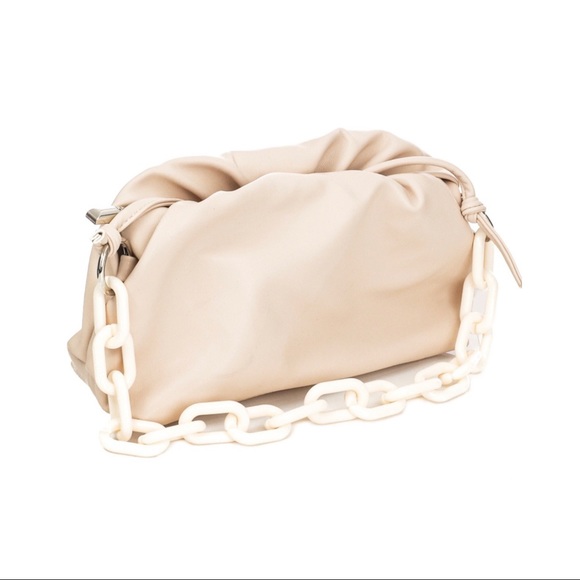 🌹SALE / NEW - UNATI Bag in Black, Ivory & Khaki - Picture 4 of 5